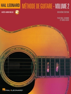 Hal Leonard - French Edition: Hal Leonard Methode de Guitare - Volume 2 (Deuxieme Edition) - Schmid/Koch - Guitar TAB - Book/Audio Online