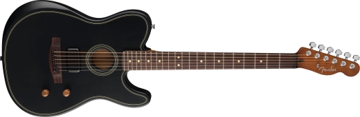 Fender Acoustasonic Standard Telecaster - Black | Long & McQuade