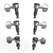 Auto Trim Tuning Machines - Chrome / 6 (In-Line)
