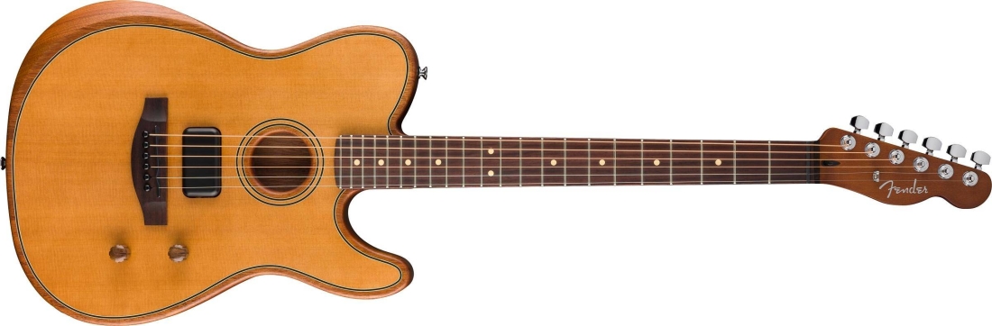 Fender Acoustasonic Standard Telecaster - Aged Natural