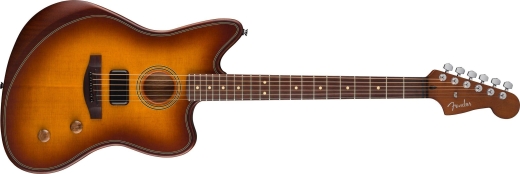 Fender Acoustasonic Standard Jazzmaster - Honey Burst | Long