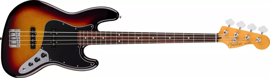 Player II Jazz Bass, Rosewood Fingerboard - Sparkle 3-colour Sunburst