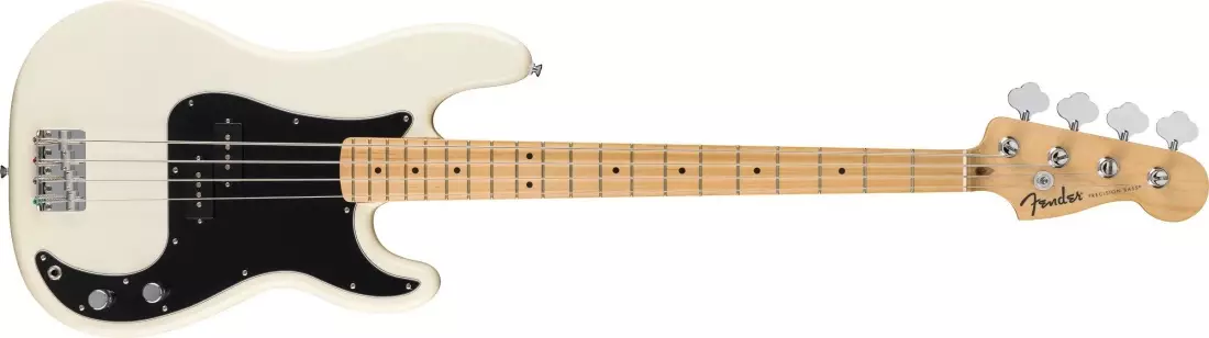 Standard Precision Bass, Maple Fingerboard - Olympic White