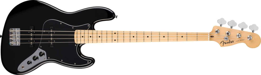 Fender American Standard Jazz Bass - Black | Sweetwater