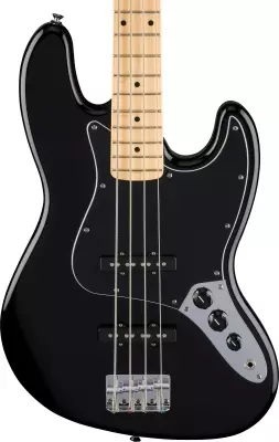 Standard Jazz Bass, Maple Fingerboard - Black