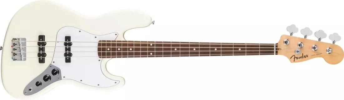 Standard Jazz Bass, Laurel Fingerboard - Olympic White