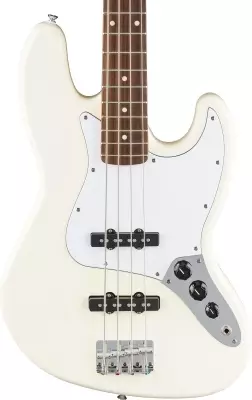 Standard Jazz Bass, Laurel Fingerboard - Olympic White