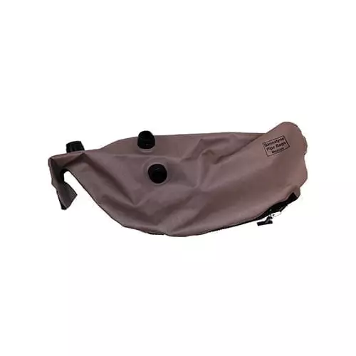 Synthetic Pipe Bag with Zipper - Small