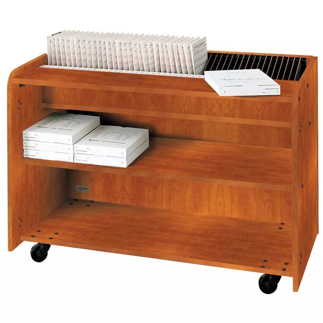 Music Sorting Rack - Cherry