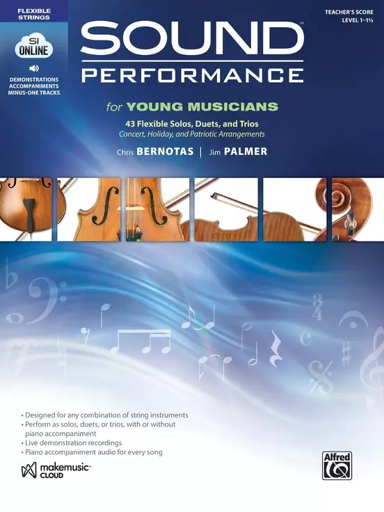 Sound Performance for Young Musicians - Bernotas - Teacher\'s Score - Book/Audio Online