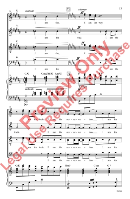 I Am - Hayes - SATB