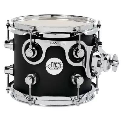 Drum Workshop - Design Series 7x8 Tom - Black Satin