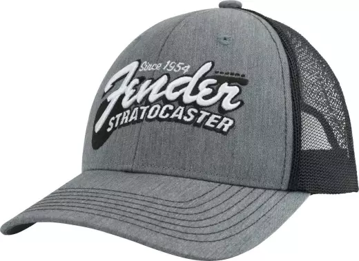 Fender Stratocaster Guitar Hat - Heather Gray