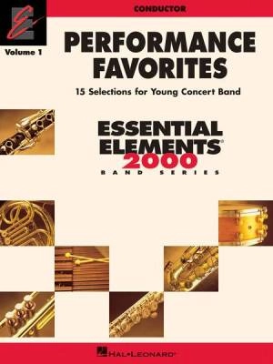 Hal Leonard - Performance Favorites, Vol. 1 - Conductor