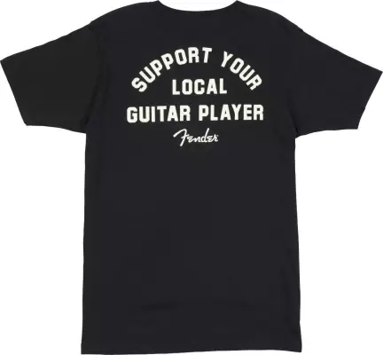 Fender - Support Your Local Guitar Player Tee, Black - XXL