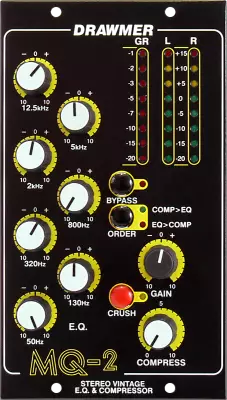 Drawmer - MQ-2 Stereo Vintage Equaliser and Compressor