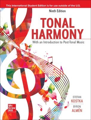 Mcgraw-Hill Ryerson - Tonal Harmony (9th Edition) - Kostka/Payne/Almen - Book