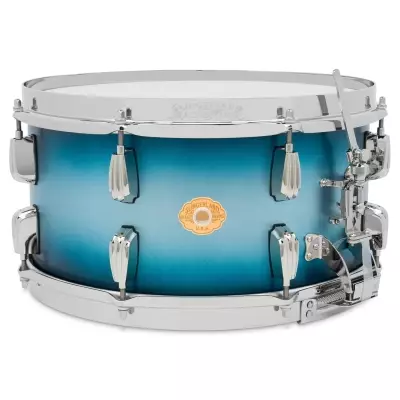 Slingerland - Limited Edition Radio King 7x14 Snare Drum - Blue and Silver Lacquer