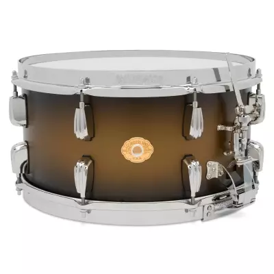 Limited Edition Radio King 7x14\'\' Snare Drum - Black and Gold Lacquer