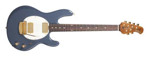Ernie Ball Music Man - Cory Wong StingRay II Electric Guitar with Case - Charcoal Blue