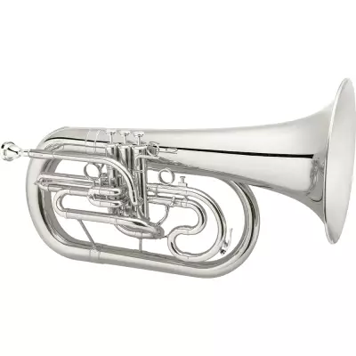 Jupiter - JEP1105MS Quantum MK II Marching Bb Euphonium - Silver-Plated