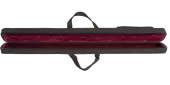 Bobelock - French Bass Single Bow Case - Black\/Wine Red