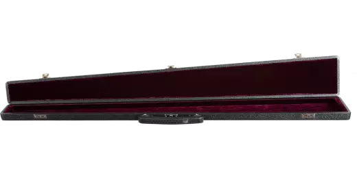 Bobelock - German Bass Single Bow Case - Black/Wine Red