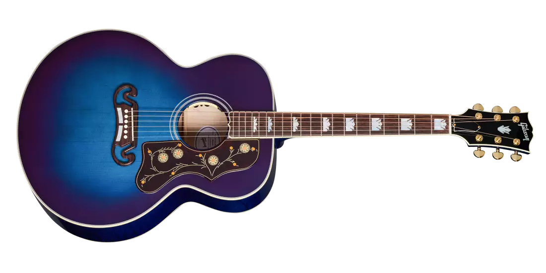 SJ-200 Standard Acoustic/Electric Guitar - Blueberry Burst