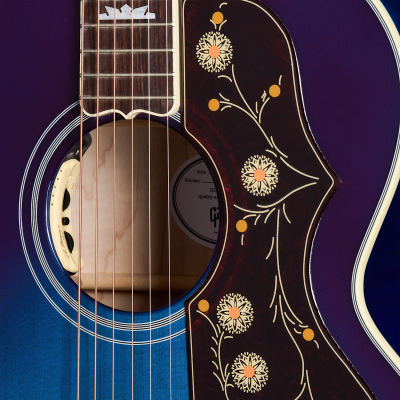 Gibson SJ-200 Standard Acoustic/Electric Guitar - Blueberry Burst