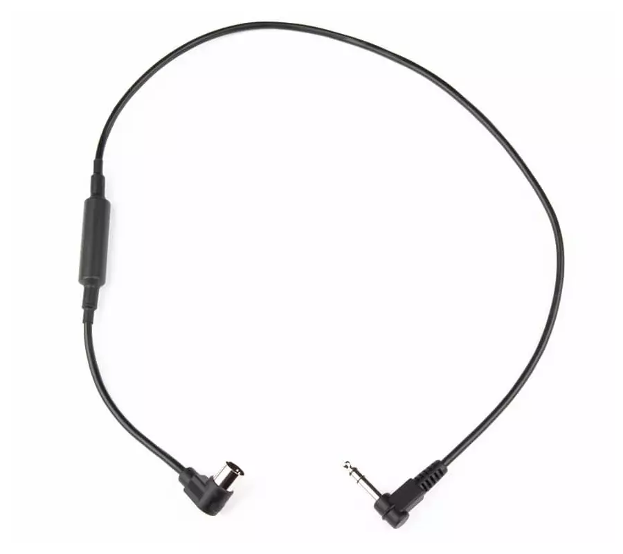 Right-Angle MIDI to Right-Angle 1/4\'\' TRS Cable - 18 inch