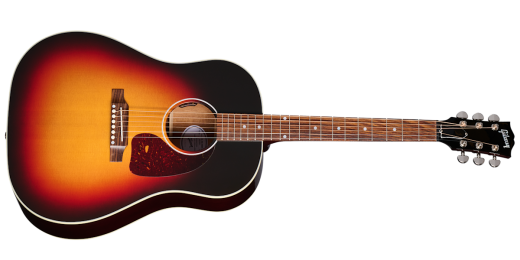 Gibson - J-45 Standard Acoustic/Electric Guitar with Hardshell Case - Tri Burst