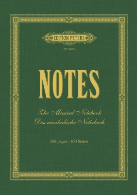 C.F. Peters Corporation - Notes: The Musical Notebook - Notes/Manuscript - Book