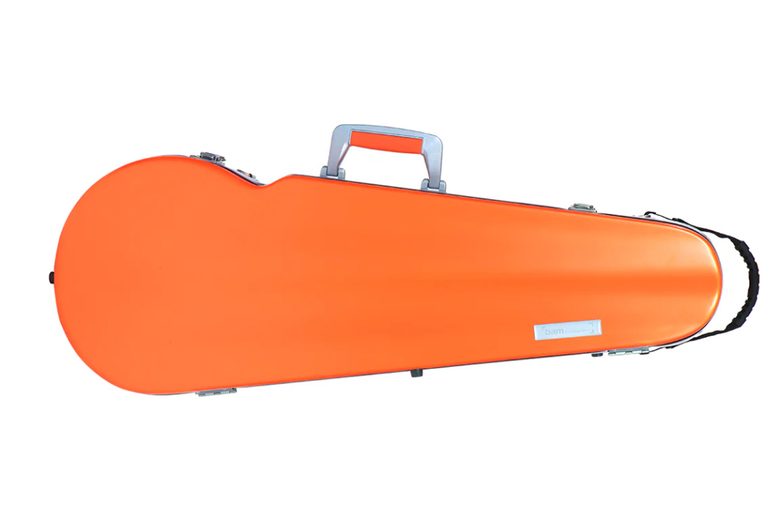 Hightech La Defense Contoured Violin Case - Orange