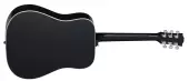 Hummingbird Standard Acoustic/Electric Guitar with Hardshell Case - Ebony (Left Handed)