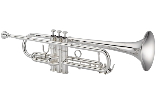 1604 Bb Trumpet with Standard Leadpipe, Rose Brass Bell and Standard Taper - Silver-Plated
