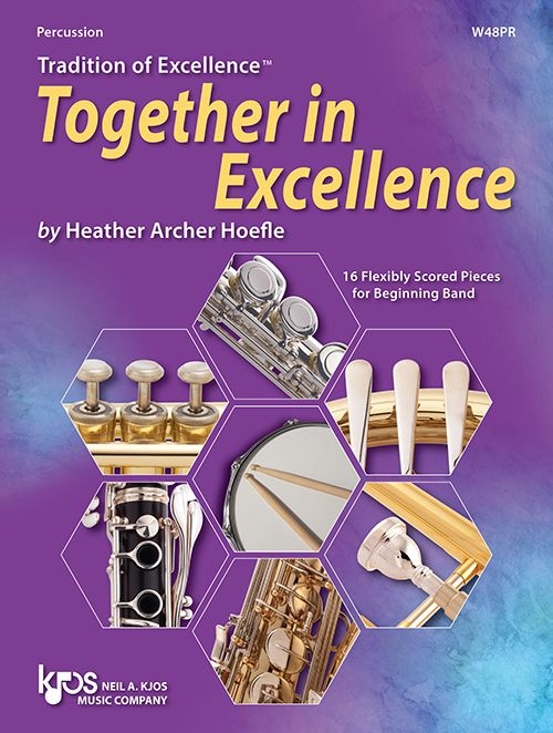 Tradition of Excellence: Together In Excellence - Hoefle - Percussion - Book
