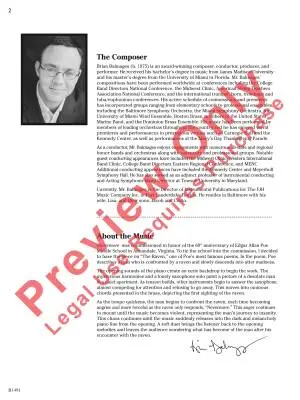 Nevermore - Balmages - Concert Band - Gr. 3