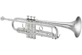 XO Professional Brass - 1604 Bb Trumpet with Reverse Leadpipe, Yellow Brass Bell and Standard Taper - Silver-Plated