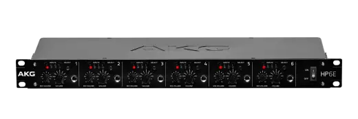 HP6E 6-Channel Professional Headphone Amplifier