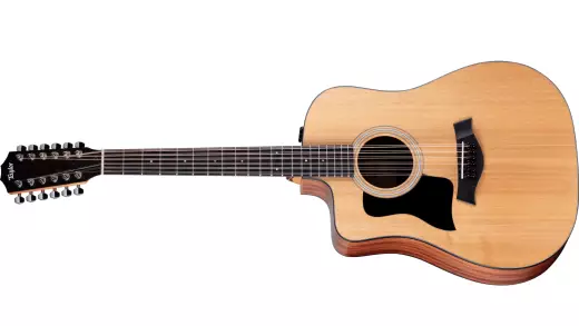 Taylor Guitars - 150ce 12-String Dreadnought Sapele/Spruce Acoustic-Electric LH Guitar with Gigbag