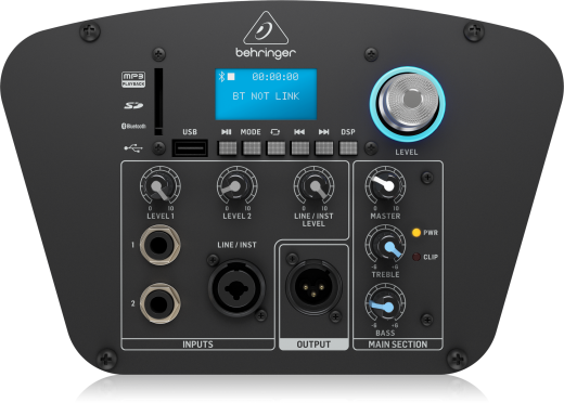 C210B Powered Column Loudspeaker with Battery - 160 Watt
