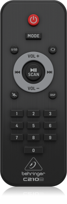 C210B Powered Column Loudspeaker with Battery - 160 Watt