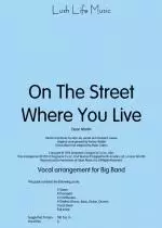 On The Street Where You Live - Lerner/Loewe/Riddle - Jazz Ensemble