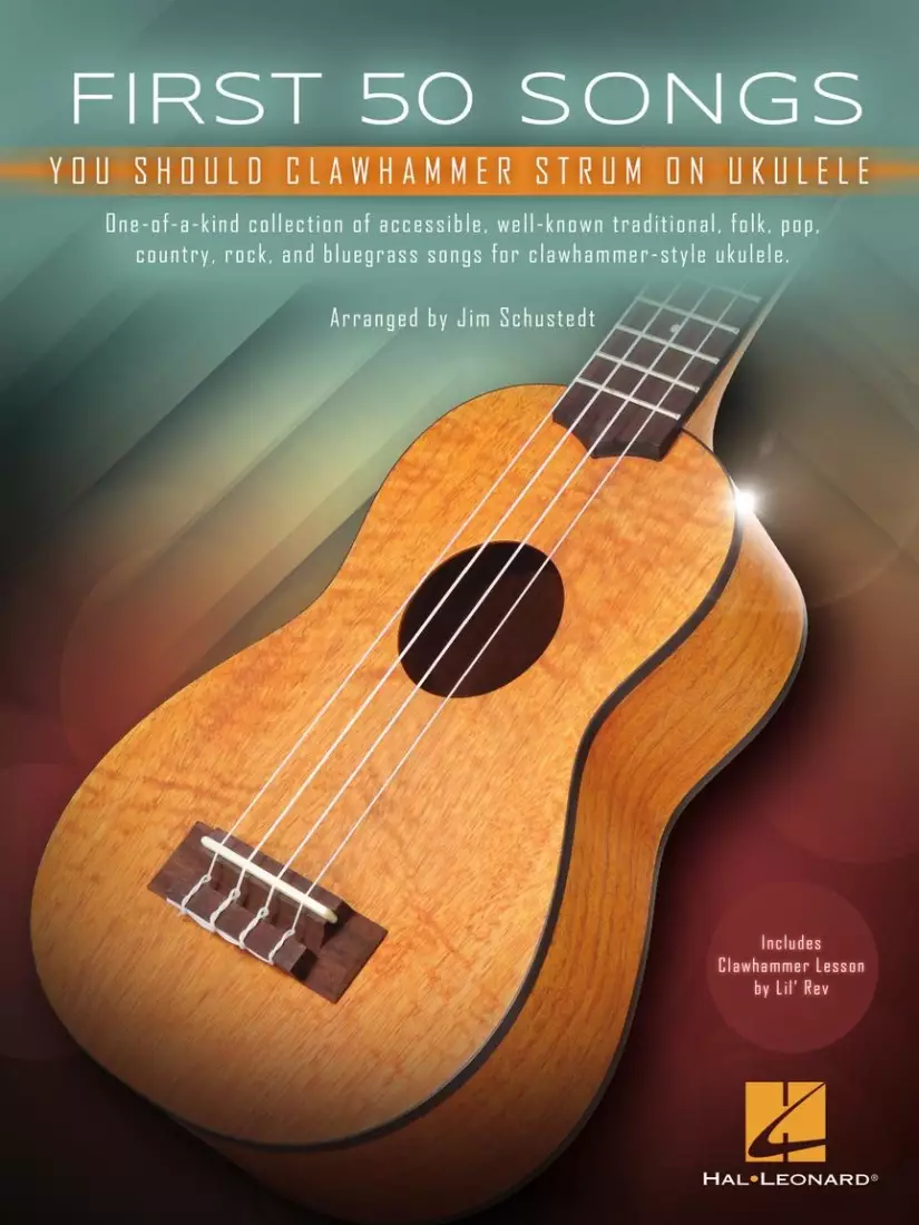 First 50 Songs You Should Clawhammer Strum on Ukulele - Book