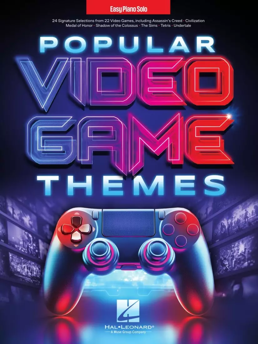 Popular Video Game Themes - Easy Piano - Book