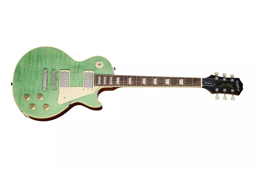 Les Paul Standard 50s Figured Electric Guitar with Gigbag - Seafoam Green