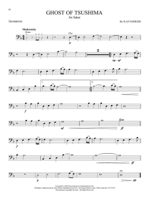Popular Video Game Music: Instrumental Play-Along - Trombone - Book/Audio Online