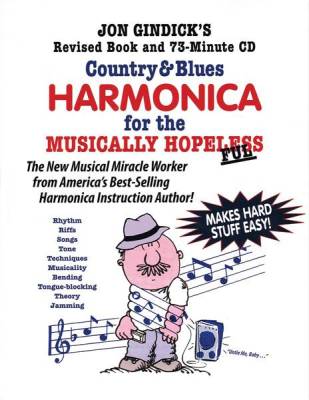Music Sales - Country & Blues Harmonica for the Musically Hopeless