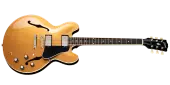 Gibson - ES-335 Electric Guitar with Hardshell Case - Goldtop