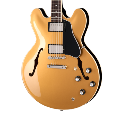 Gibson ES-335 Electric Guitar With Hardshell Case - Goldtop